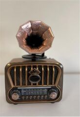 Everton RT-605 Bluetooth USB-SD-FM Destekli Şarjlı Nostaljik Radyo ve Ses Sistemi