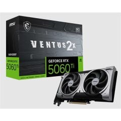 MSI GeForce RTX 5060 Ti 16G VENTUS 2X OC PLUS 16GB GDDR7 128-Bit DLSS 4 Ekran Kartı