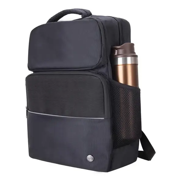 PLM OCTAGON NOTEBOOK SIRT ÇANTASI SİYAH 15.6''