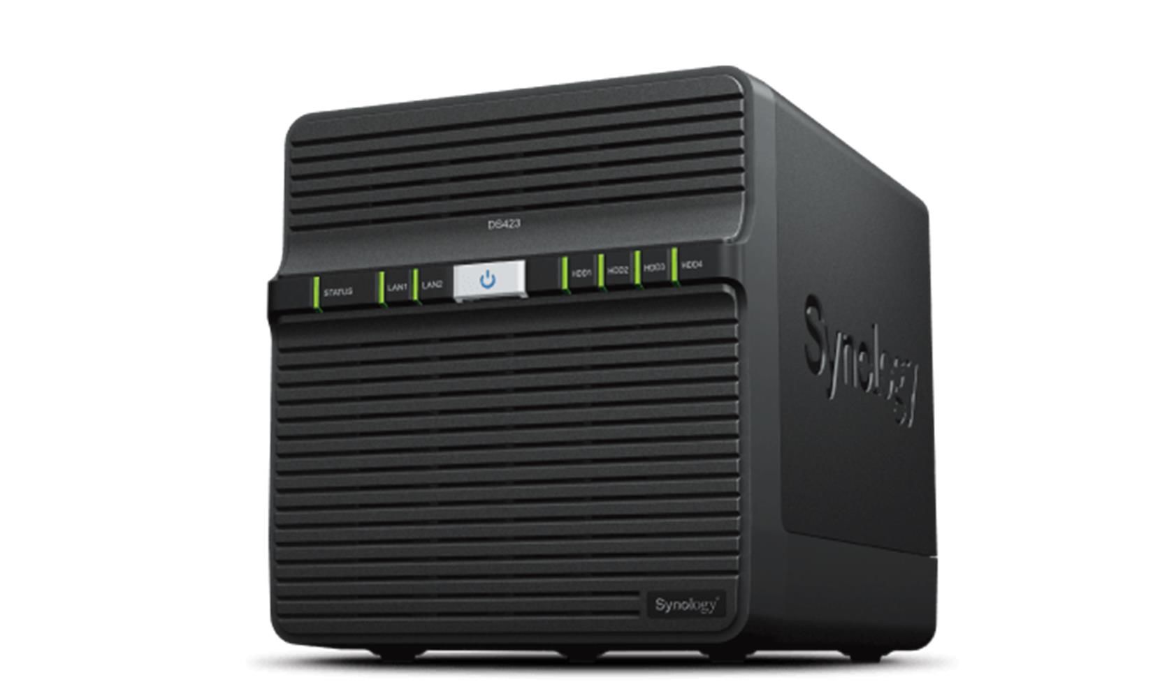 Synology DS423 4 Yuvalı NAS Depolama Ünitesi