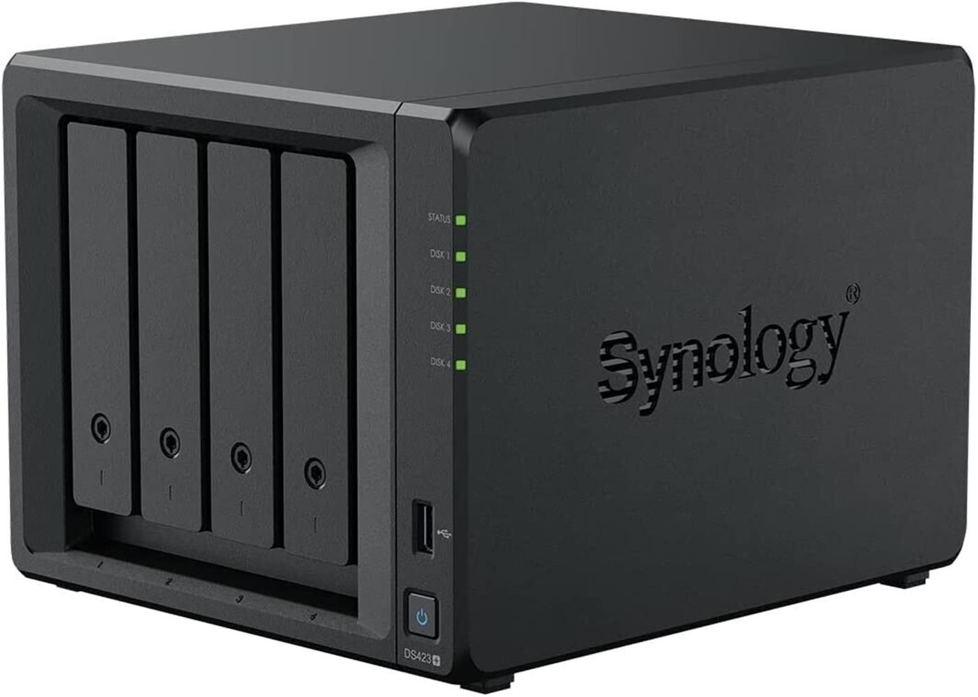 Synology DS423+ 4 Yuvalı Intel J4125 NAS Depolama Ünitesi