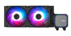 MSI MAG CoreLiquid A13 240mm Siyah ARGB Intel AMD Uyumlu 240mm AIO Sıvı İşlemci Soğutucu