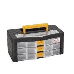 Asrın Asr-2057 3'lü Monoblok Organizer Çekmece (39x19x17 cm)
