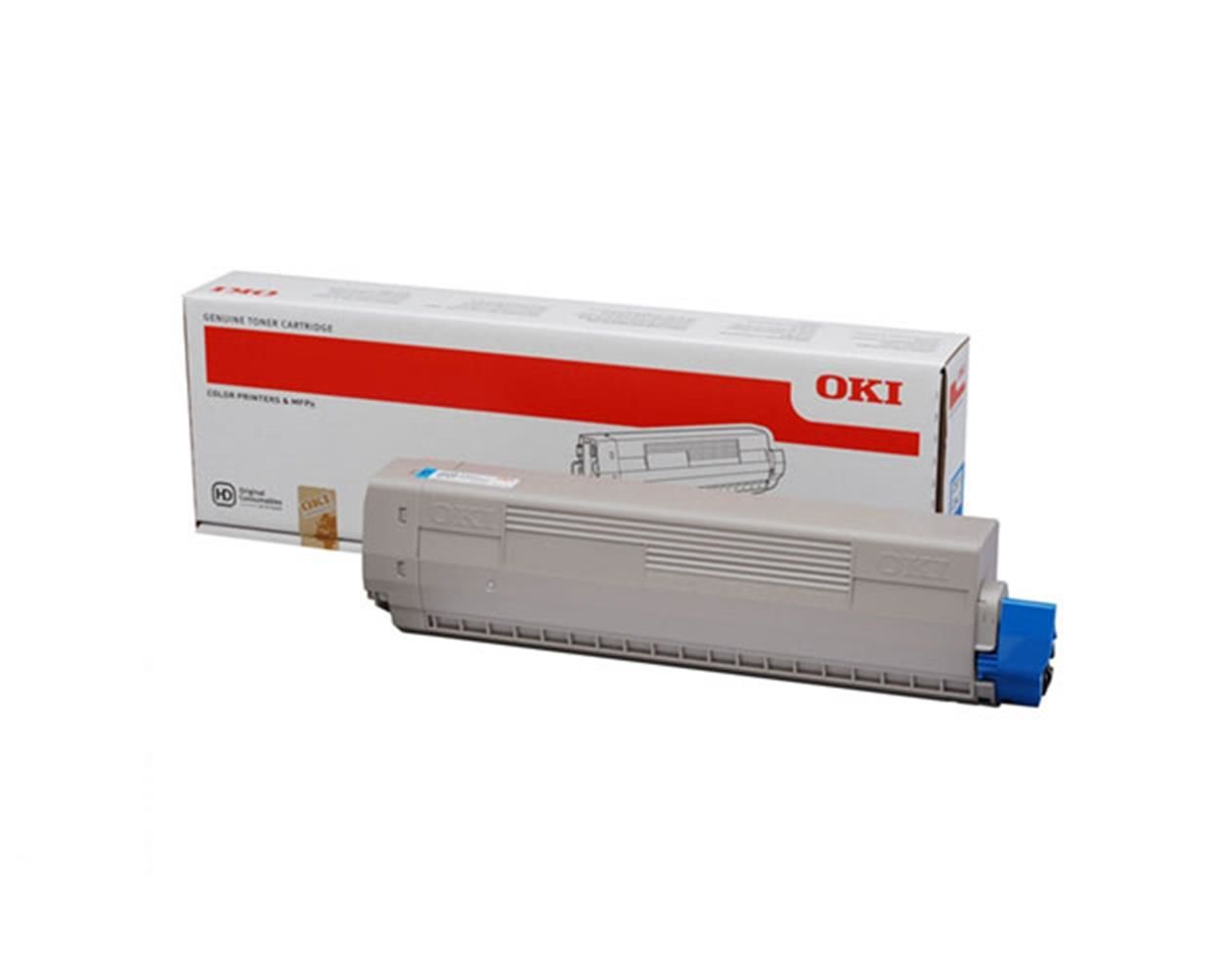 OKI C332 / MC363 Cyan (Mavi) Orijinal Lazer Toner (46508715) - 1.500 Sayfa