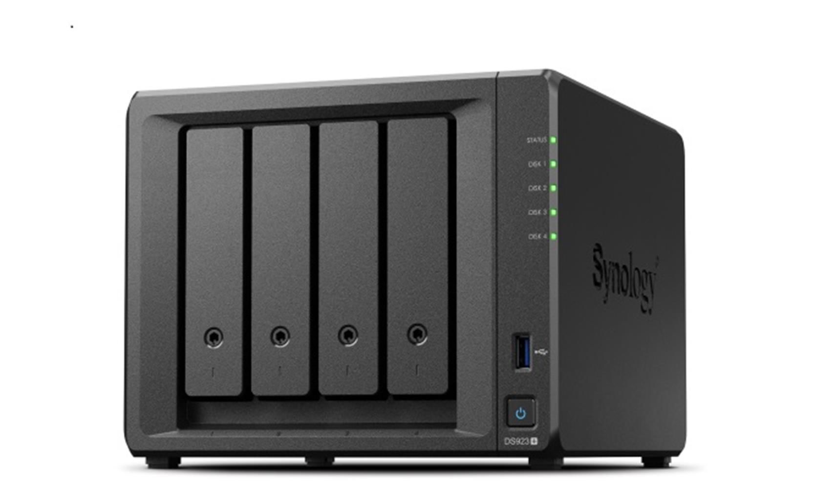 Synology DS923+ 4 Yuvalı 4GB RAM NAS Depolama Ünitesi