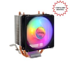 Frisby FCL-F1332C Intel 1366/115X/1200/1700 AMD AM2/AM3/AM4/AM5 İşlemci Soğutucusu