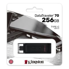 Kingston DataTraveler 70 256GB USB 3.2 Gen 1 Type-C Flash Bellek - DT70/256GB