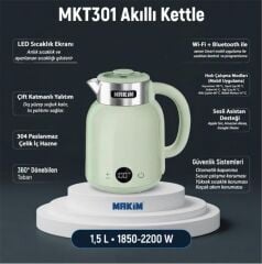 Makim MKT301 AKILLI YEŞİL KETTLE