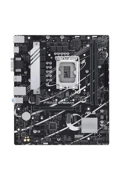 ASUS PRIME B760M-K D5 DDR5 8000Mhz(OC) RGB M.2 MATX 1700P