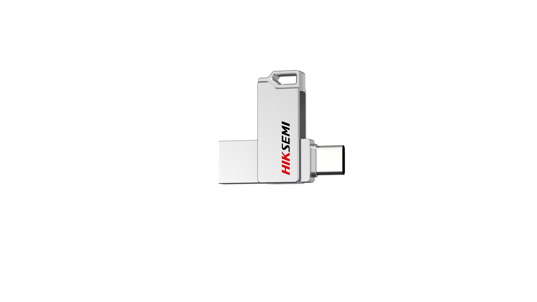Hiksemi E327C 32GB Dual Connector USB 3.2 Gen 1 & USB Type-C Flash Bellek - HS-USB-E327C-32G