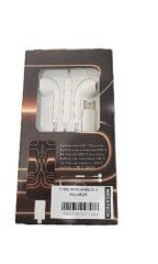 Megatech M-17 Type-C Girişli Beyaz Renkli Mikrofonlu Kulak İçi Kulaklık