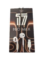 Megatech M-17 Type-C Girişli Beyaz Renkli Mikrofonlu Kulak İçi Kulaklık