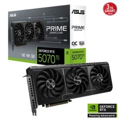 ASUS PRIME GeForce RTX 5070 Ti OC Edition 16GB GDDR7 256-bit Gaming Ekran Kartı (PRIME-RTX5070TI-O16G)