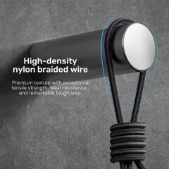 UNITEK TYPE-C 3in1 ŞARJ 1.5MT 20W (C14101BK-1.5M)