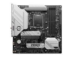 MSI B760M PROJECT ZERO DDR5 7800MHZ MATX 1700p