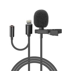 Snopy SN-MTK35 Siyah Lightning Yaka Mikrofon