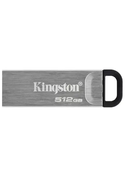 Kingston DTKN-512GB 512GB DataTraveler Kyson 200MB-s Metal USB 3.2 Gen 1 Flash Bellek