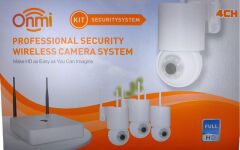 Apronx DSM600 4 Kanal 10.1'' LCD Ekranlı NVR + 4 Adet 3MP Full Color Mikrofonlu Wi-Fi Güvenlik Seti