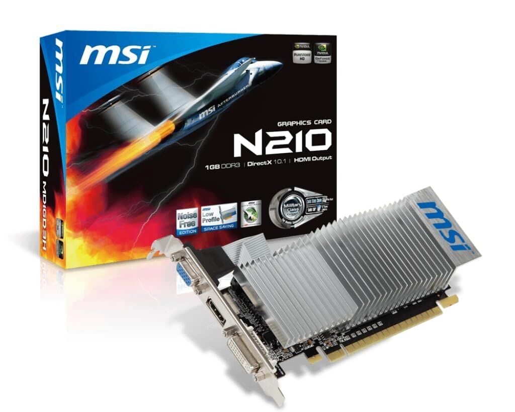 MSI VGA N210-1GD3/LP 1GB DDR3 64B