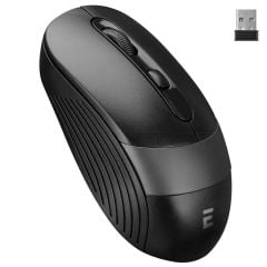 Everest SM-18 2.4Ghz 1600 DPI Optik USB Alıcılı Kablosuz Mouse - Siyah/Gri