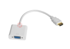 Frisby FA-6622HV HDMI Erkek - VGA Dişi Dönüştürücü Adaptör 15cm Kablo Uzunluğu Ses Destekli
