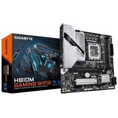 Gigabyte H810M GAMING WIFI6 Intel H810 Soket 1851 DDR5 6000MHz(OC) mATX Anakart