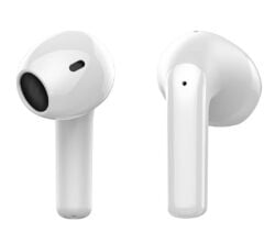 S-link Harmony X1 Beyaz 4 Mikrofonlu ENC Bluetooth V5.4 TWS Gerçek Kablosuz Kulaklık