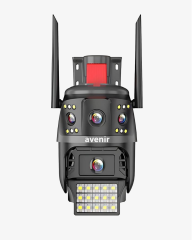 AVENIR AV-S313 4MP 2 Kameralı PTZ Wifi Sirenli Kamera