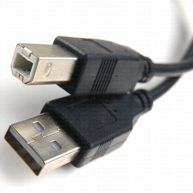 DARK DK‑CB‑USB2PRNL300 USB 2.0 Type A Erkek – Type B Erkek 3 Metre Yazıcı & Data Kablosu (480 Mbps, Shielded, 2 Yıl Garanti)