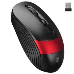 Everest SM-18 2.4GHz Optik Kablosuz Mouse - Siyah/Kırmızı