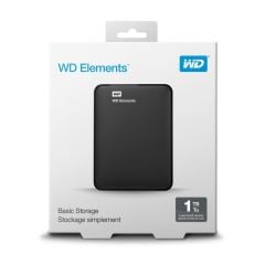WD 1TB Elements Portable 2.5'' USB 3.0 WDBUZG0010BBK Siyah Taşınabilir Harici Disk