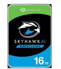 Seagate SkyHawk AI ST16000VE002 16TB 512MB Cache 7200RPM SATA 3.0 3.5'' Yapay Zeka Destekli 7/24 DVR NVR Güvenlik Hard Disk