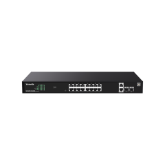 TENDA TEG2220P-16-250W 16GE PoE Port (250W), 2x Uplink, 2xSFP Cloud Yönetilebili