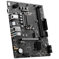 MSI PRO H610M-E Intel H610 LGA1700 DDR4 3200MHz HDMI VGA M.2 mATX Anakart