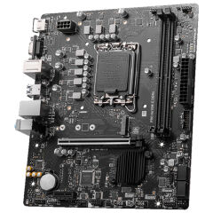 MSI PRO H610M-E Intel H610 LGA1700 DDR4 3200MHz HDMI VGA M.2 mATX Anakart