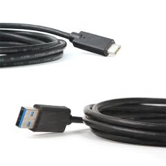 DARK DK‑CB‑U31L150 USB 3.1 Type‑C Erkek – USB 3.0 Type‑A Erkek 1,5 Metre Data & Şarj Kablosu (Shielded, 5 Gbps, 2 Yıl Garantili)