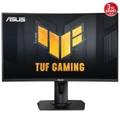 Asus 27'' Tuf Gaming Vg27Vqm Curved 1920X1080 1Ms 240Hz Dp Hdmı Vesa Yükseklik Ayarlı Monitör