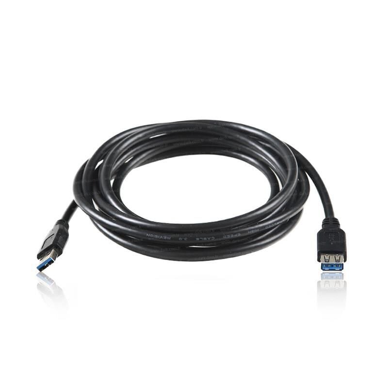 DARK DK‑CB‑USB3EXTL300 USB 3.0 Type A Erkek – Type A Dişi 3 Metre Siyah Uzatma Kablosu (5 Gbps, Shielded, 24 Ay Garanti)