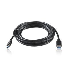 DARK DK‑CB‑USB3EXTL300 USB 3.0 Type A Erkek – Type A Dişi 3 Metre Siyah Uzatma Kablosu (5 Gbps, Shielded, 24 Ay Garanti)