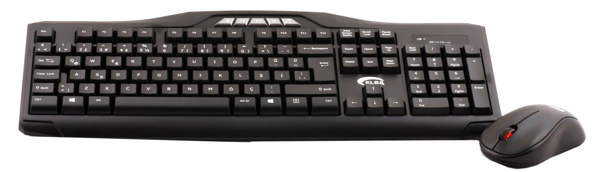 Elba KW 832 Q Usb Siyah Kablosuz Klavye Mouse Set
