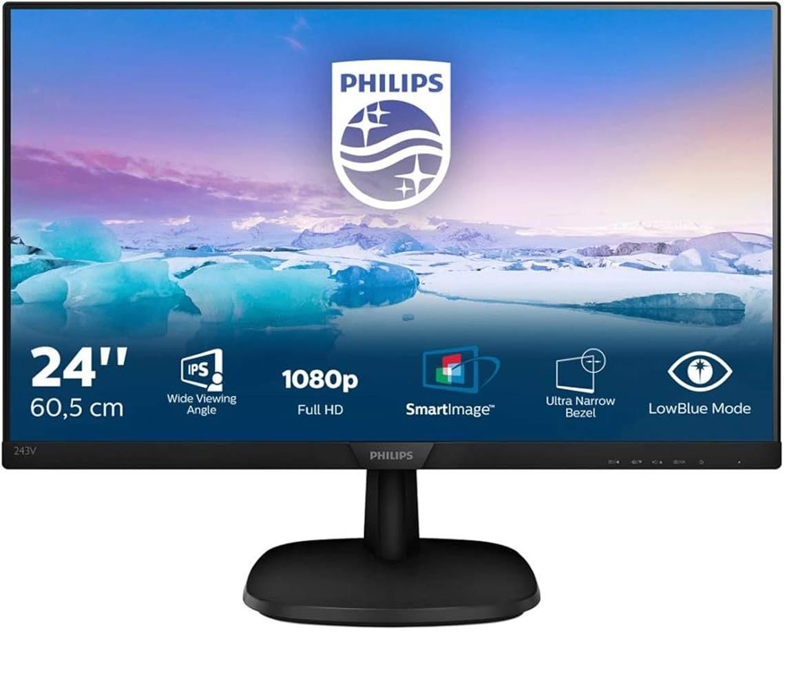 Philips 24'' 243V7QJABF-00 4ms Full HD IPS 75Hz Monitör