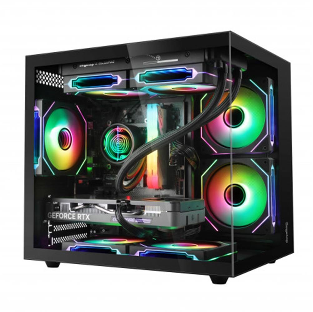SEGOTEP Brave W1 Siyah 750W 80+ Bronze PCIe 5.0 Midi Tower Kasa