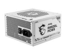 MSI MAG A850GL PCIE5 WHITE 850W 80+ GOLD POWER SUPPLY-BEYAZ