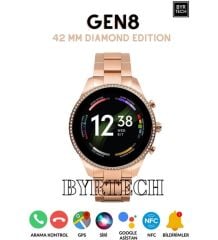 Megatech GEN 8 42 mm GPS-NFC-Siri Destekli Smartwatch Diamond Edition