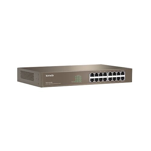 Tenda TEG1016D 16 Port 10/100/1000Mbps Gigabit Ethernet Yönetilemez Metal Kasa Switch