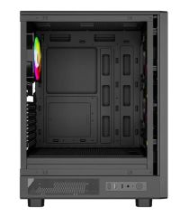 PowerBoost PB‑A700B 750W 80+ Bronze Sertifikalı ATX USB 3.0 Rainbow Aydınlatmalı 4x120 mm Fanlı Mesh Gaming Siyah Mid‑Tower PC Kasası (750W PSU Dahil)