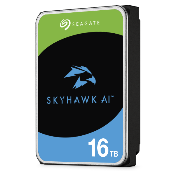 SEAGATE SKYHAWK AI 16 TB 512MB 7200RPM SATA3.0 7/24 DVR,NVR için Güvenlik