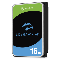 SEAGATE SKYHAWK AI 16 TB 512MB 7200RPM SATA3.0 7/24 DVR,NVR için Güvenlik