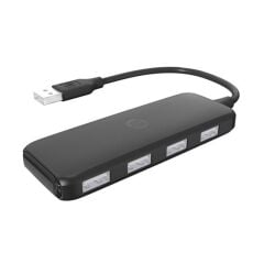 HP DHC-CT110C 4 PORT USB 2.0 USB ÇOKLAYICI HUB SİYAH