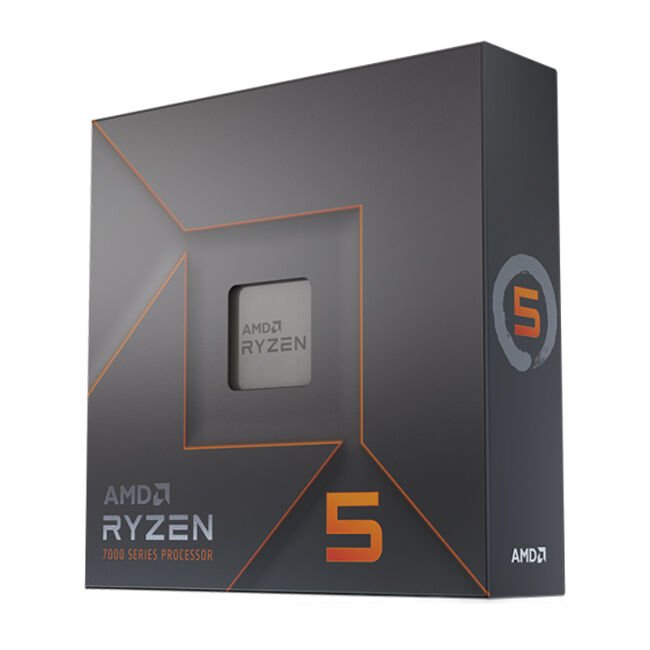 AMD Ryzen 5 7600X 4.70GHz (Turbo 5.30GHz) 38MB Cache AM5 Soket 100-100000593WOF Kutulu İşlemci